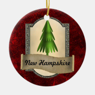 Ornement de Noël du New Hampshire