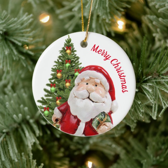 Ornement de Noël du Père Noël (Arbre)