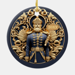 Ornement de Noël du soldat en date