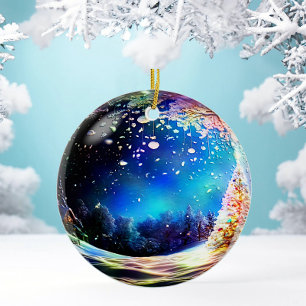 Ornement de Noël en bois personnalisable