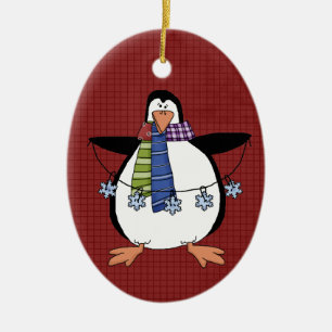 Ornement de Noël en céramique du pôle Nord