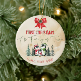 Ornement de Noël en céramique personnalisée - Prem