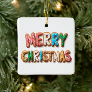 Ornement de Noël en forme de biscuits glacés