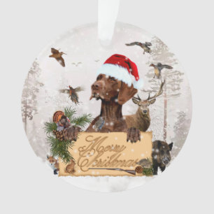 Ornement de Noël en verre Gsp