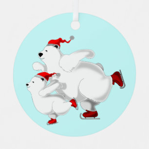 Ornement de Noël Famille d'ours de Noël