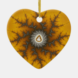 Ornement de Noël fracturé de l'écaille de glace