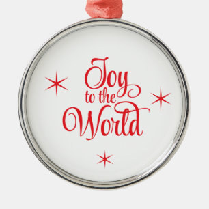 Ornement de Noël Joie au Monde