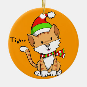 Ornement de Noël Kitty "Tiger"