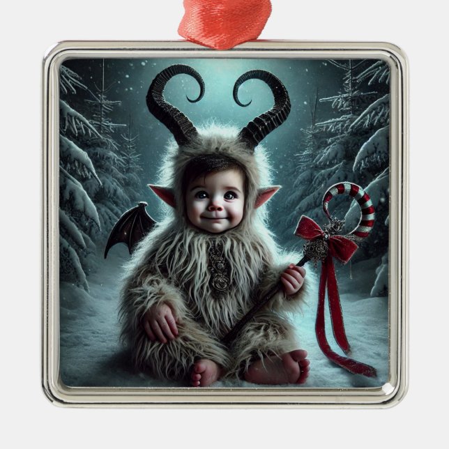 Ornement de Noël Krampus (Devant)