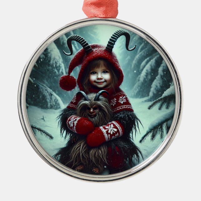 Ornement de Noël Krampus (Devant)