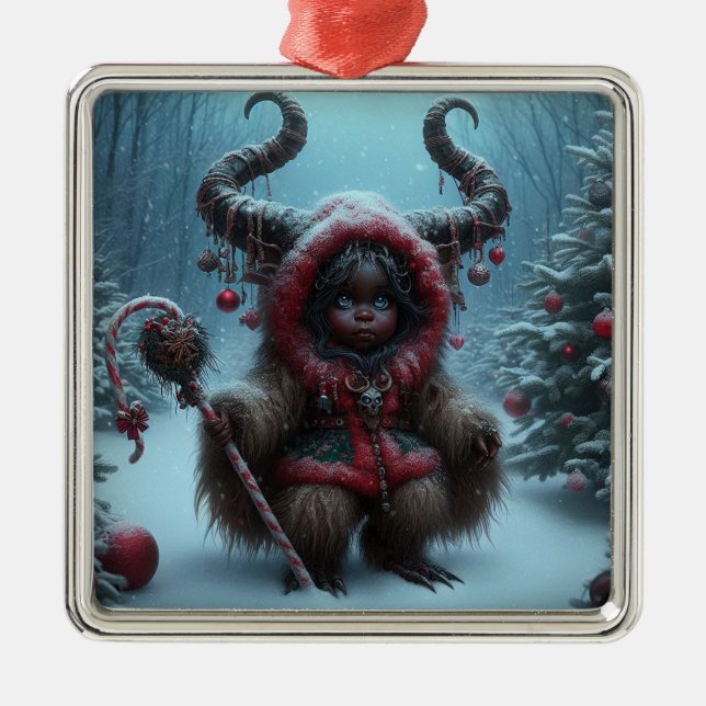 Ornement de Noël Krampus (Devant)