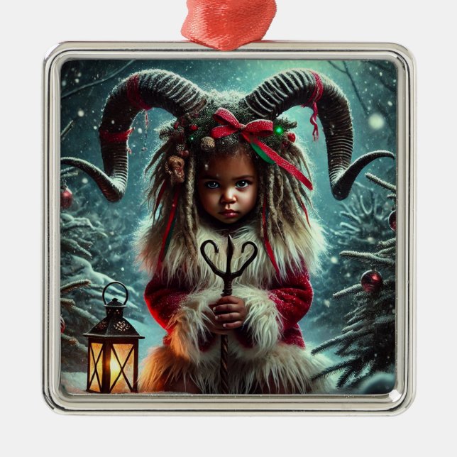 Ornement de Noël Krampus (Devant)