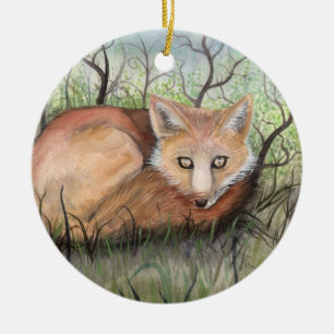 Ornement de Noël Little Red Fox