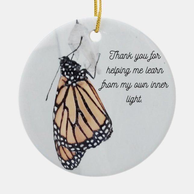 Ornement de Noël Montessori (Devant)