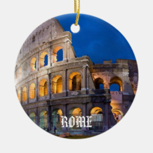 Ornement de Noël Panoramique à Rome
