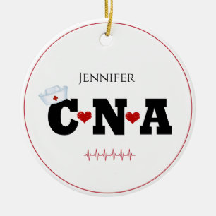 Ornement de Noël personnalisé CNA