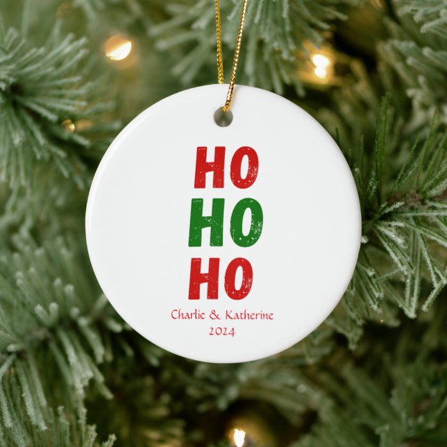 Ornement de Noël personnalisé Noël (Arbre)