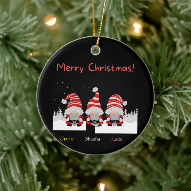 Ornement de Noël personnalisé Noël (Arbre)
