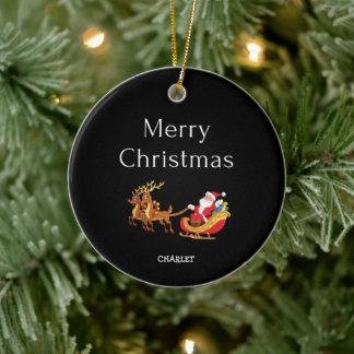 Ornement de Noël personnalisé Noël