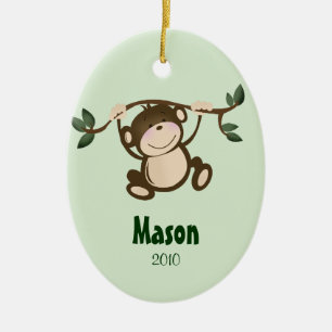Ornement de Noël personnalisé par JEU de SINGE