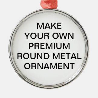 Ornement de Noël personnalisé Premium 2" rond pour