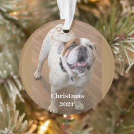 Ornement de Noël pour bébé fourrure