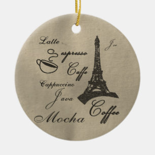 Ornement de Noël pour les amateurs de café