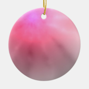 Ornement de Noël rose