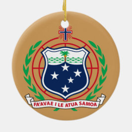 Ornement de Noël Samoa