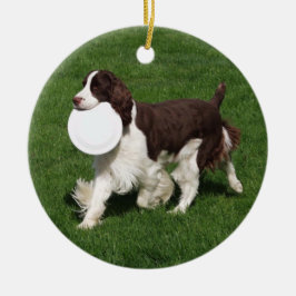 Ornement de Noël Springer Spaniel