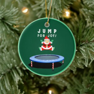 Ornement de Noël Trampoline