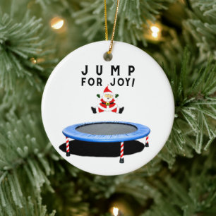 Ornement de Noël Trampoline