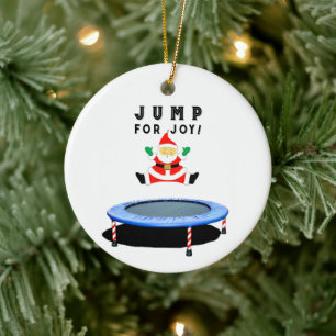 Ornement de Noël Trampoline