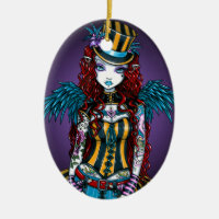 Ornement de numéro de cirque de tatouage de cirque