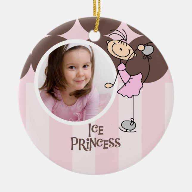 Ornement de patinage artistique Princess Ice (Devant)