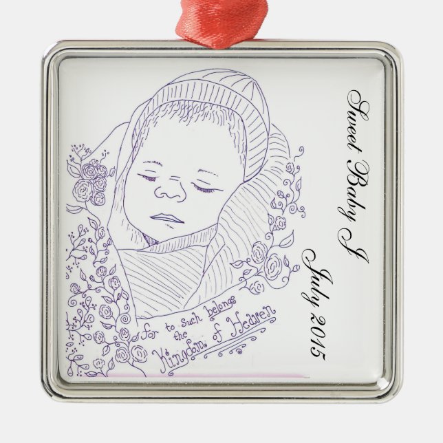 Ornement de perte de grossesse (Devant)