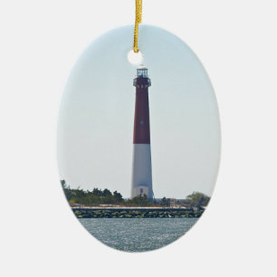 Ornement de phare de Barnegat (vieille prise de