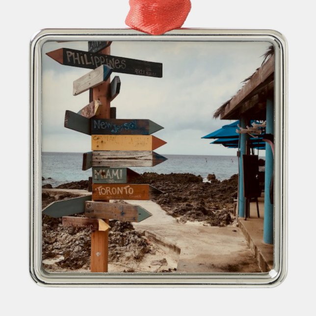 Ornement de photographie "de barre de Tiki" (Devant)