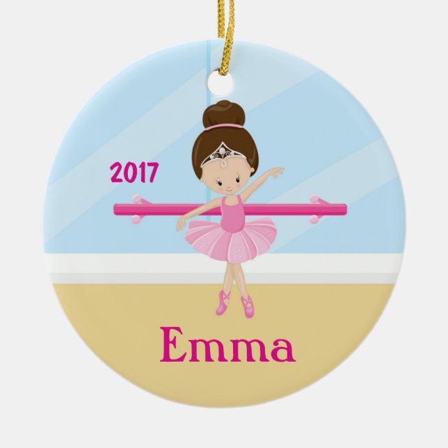 Ornement de pièce de ballet de couronne de (Devant)