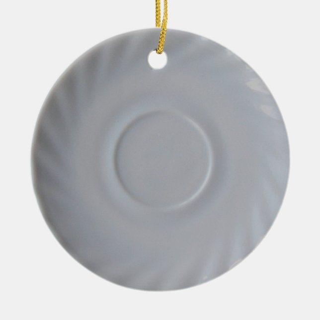 Ornement de plat de soucoupe (Devant)