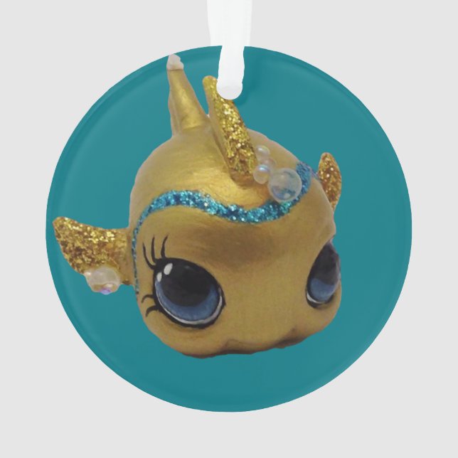 Ornement de poisson rouge (dos)
