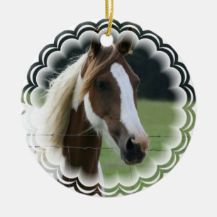 Ornement de poney de Pinto