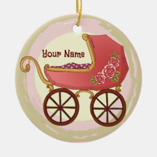 Ornement de poussette pour bébé fille