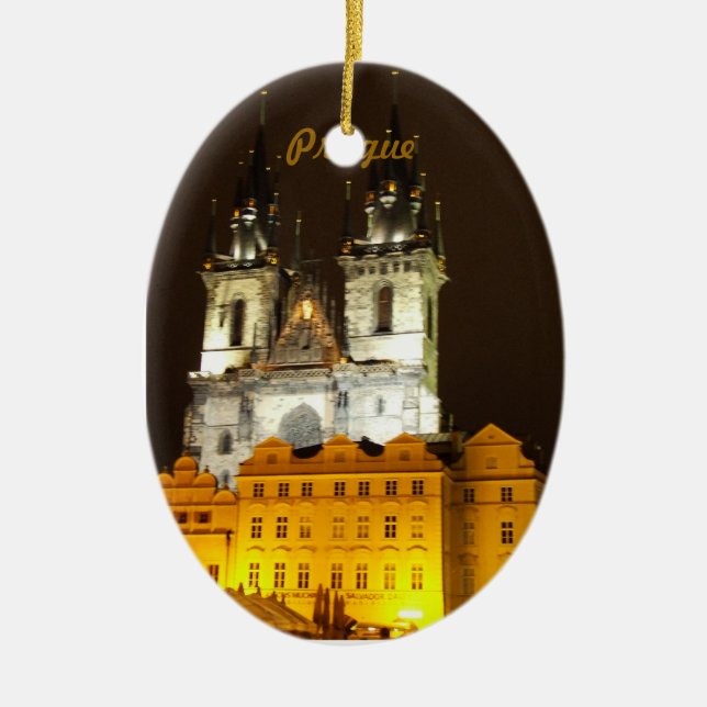 Ornement de Prague notre Madame de Tyn (Devant)