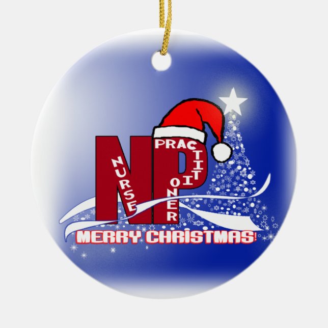 ORNEMENT DE PRATICIENNE D'INFIRMIÈRE DU NP PÈRE (Devant)