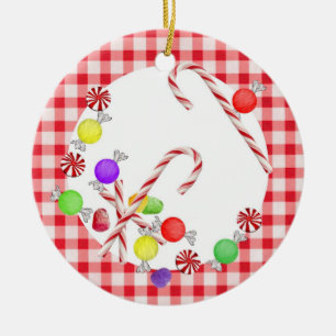 Ornement de prunes de sucre