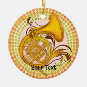 Ornement de rythme de cor d'harmonie