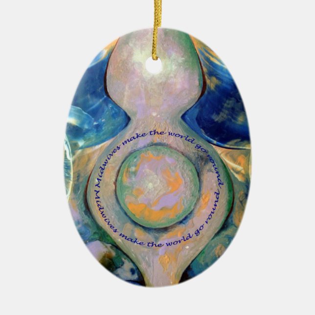 ornement de sage-femme (Devant)