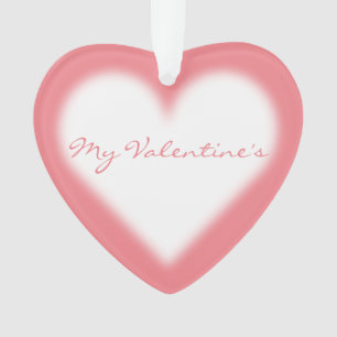 Ornement de Saint Valentin Customisé Amour Ornemen