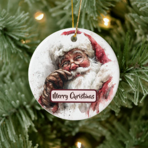 Ornement de sapin de Noël Père Noël